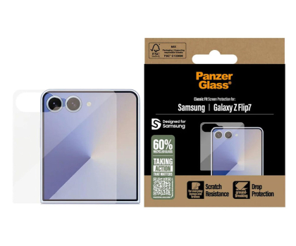 Szkło i folia ochronna PanzerGlass Classic Fit do Samsung Galaxy Z Flip7